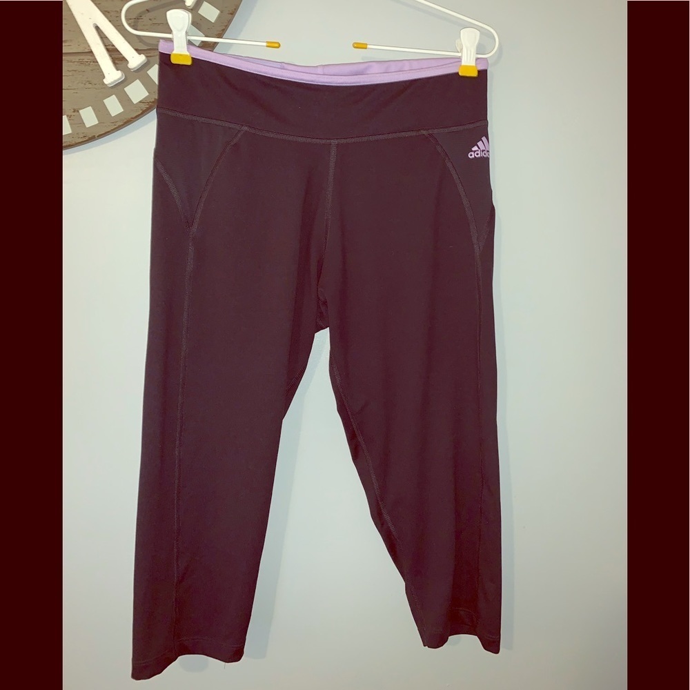 *3/20**Adidas climalite short leggings black medium